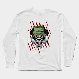 Army Panda Long Sleeve T-Shirt